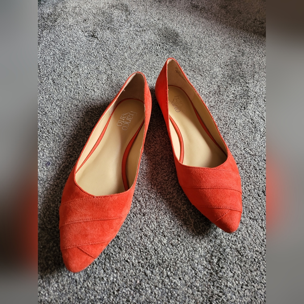 Red Orange Flats